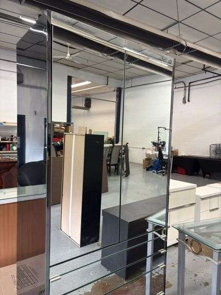 Mirrored Armoire
