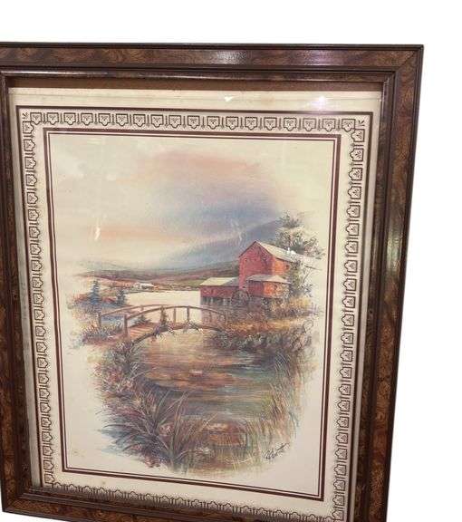 R.F. Harnett Framed Art