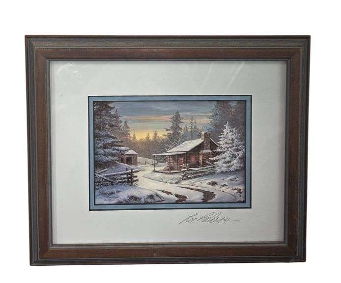 Lee Roberson Signed Framed Art