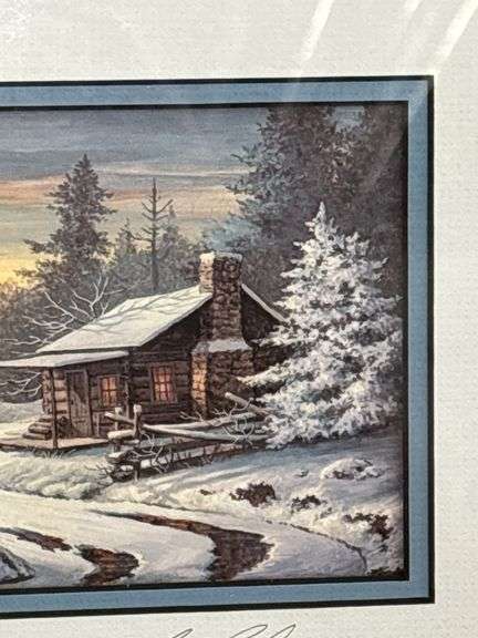 Lee Roberson Signed Framed Art