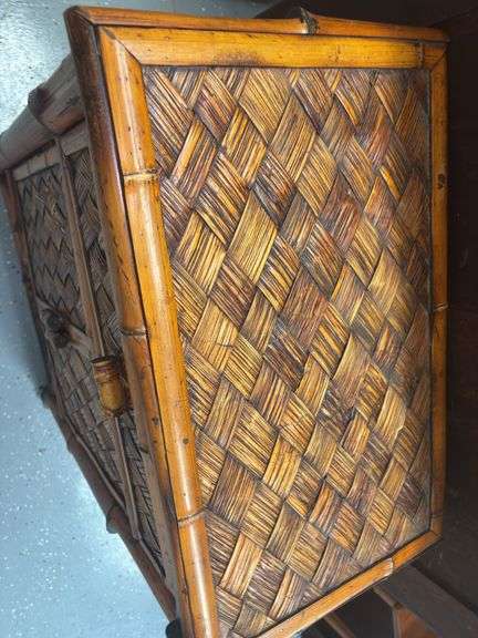 Bamboo Style Cabinet