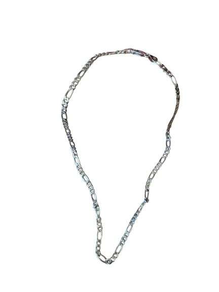 Sterling Silver Italian Figaro Chain