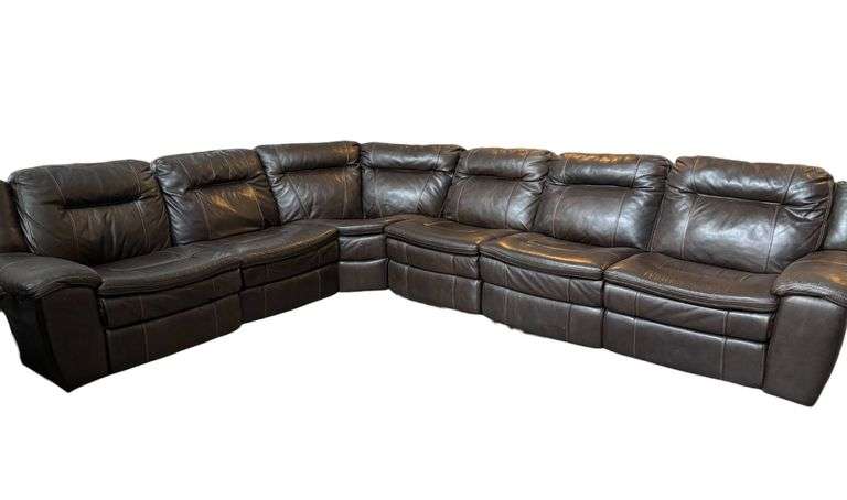 Leather Sectional