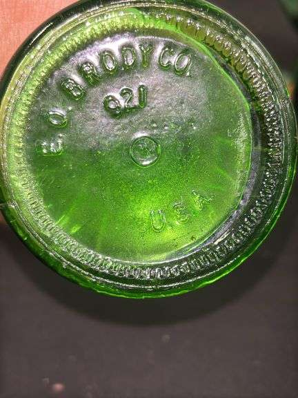 Collectible Green Glass Variety