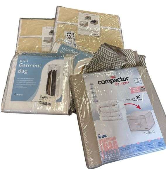 Garment Bags and Storage