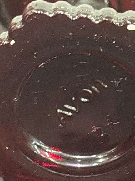 Collectible Red Glassware