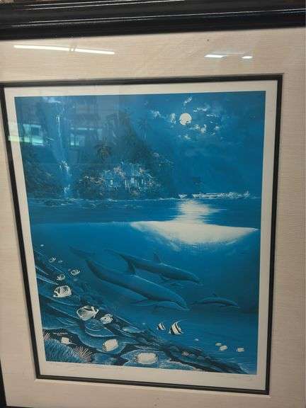 Wyland Signed Limited Edition Framed Print