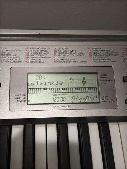 Casio LK-165 61 Lighted-Key Educational Portable Keyboard