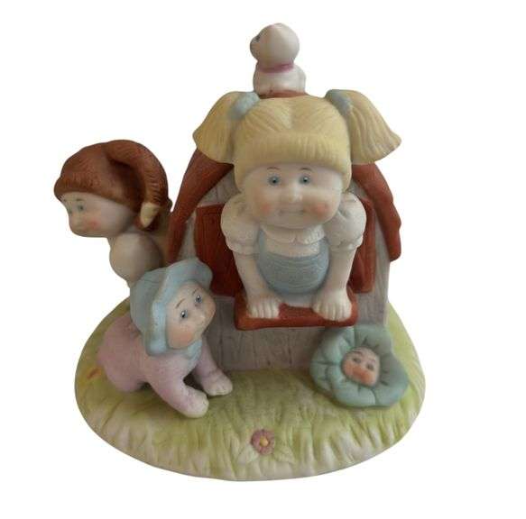 Vintage Cabbage Patch Kid Porcelain Figurine