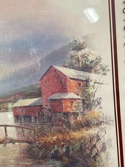 R.F. Harnett Framed Art