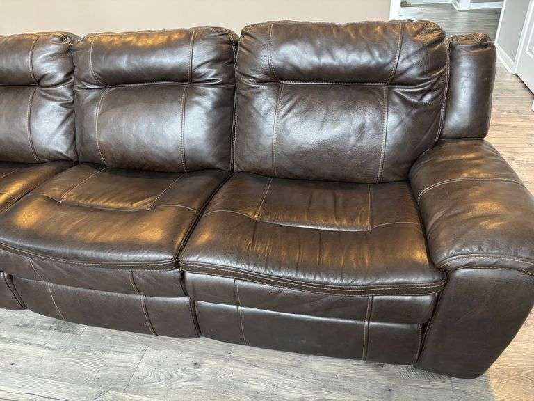 Leather Sectional