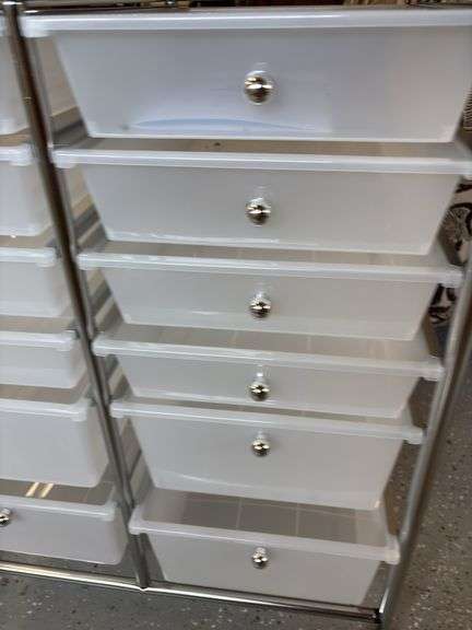 Metal Rolling Storage Cart