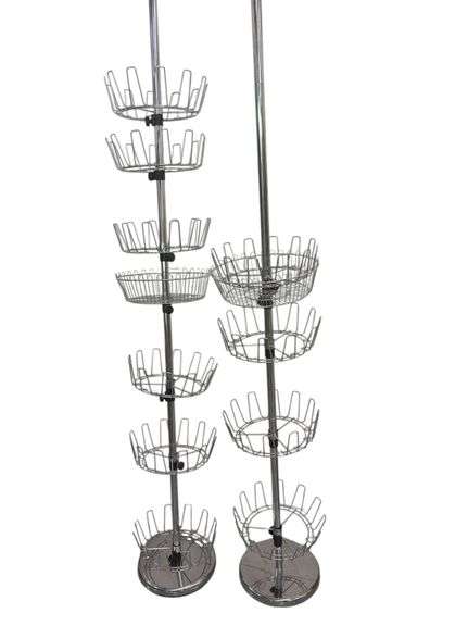 Adjustable Revolving Show Racks