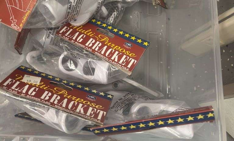 Wood Flag Poles and Brackets