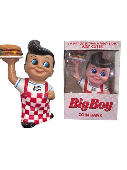 Pair of Big Boy Coin Banks