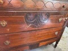 Antique Dresser and Mirror