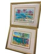 Pair of Limited Edition Tropical Prints