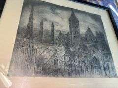 Trio of Framed Caroline Williams Prints