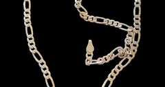 Sterling Silver Figaro Necklace