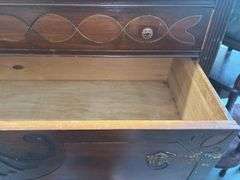 Antique Dresser and Mirror