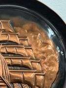 Copper Sailboat Wall Hanging Coppercraft Guild 1970