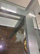 Glass Top Foyer Table