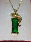Leopard Sterling Silver Pendant