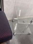Acrylic Rolling Cart
