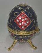 Variety of Collectible Enamel Eggs