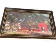 Vintage Brightwell Framed Print