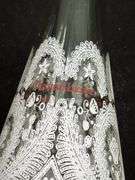 2008 Evian Christian Lacroix Lace Collectible Glass 750ml Water Bottle
