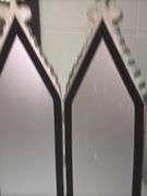 Antique Silver Cathedral 4-panel Mirror by Valerie Parr Hill (2)