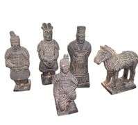 5 Piece Terracotta Soldiers Set