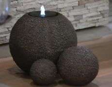 Scott Living Lighted Orb Fountain.