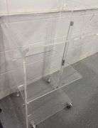 Acrylic Rolling Cart
