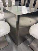 Glass Top Dining Table and Chairs