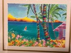 Pair of Limited Edition Tropical Prints