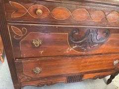 Antique Dresser and Mirror