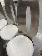 Glass Top Dining Table and Chairs