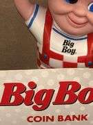 Pair of Big Boy Coin Banks