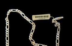 Sterling Silver Figaro Necklace
