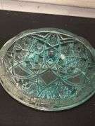 Vintage Fenton Hobnail Aqua Blue Salt Cellar and more