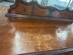 Antique Dresser and Mirror