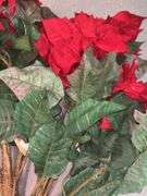 Silk Poinsettia Florals