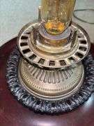Moses Swan &  McLewee Co Converted Oil Lamp