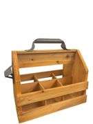Wood Bottle Caddy