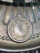 Moses Swan &  McLewee Co Converted Oil Lamp