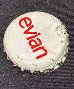 2008 Evian Christian Lacroix Lace Collectible Glass 750ml Water Bottle