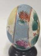 Trio of Decorative Eggs