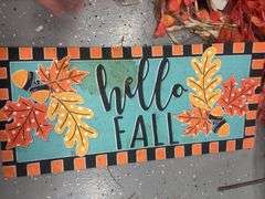 Variety of Fall Decor